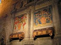 Barcelone, Catedral La Seu, Sarcophages (1)